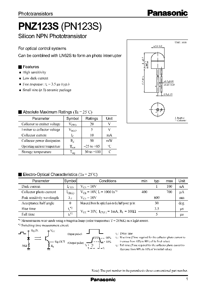 PNZ123S_446360.PDF Datasheet