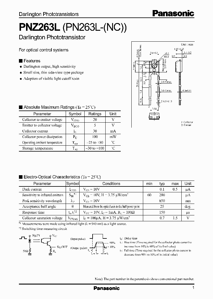 PNZ263L_446497.PDF Datasheet