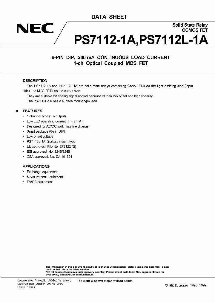 PS7112-1A_139721.PDF Datasheet