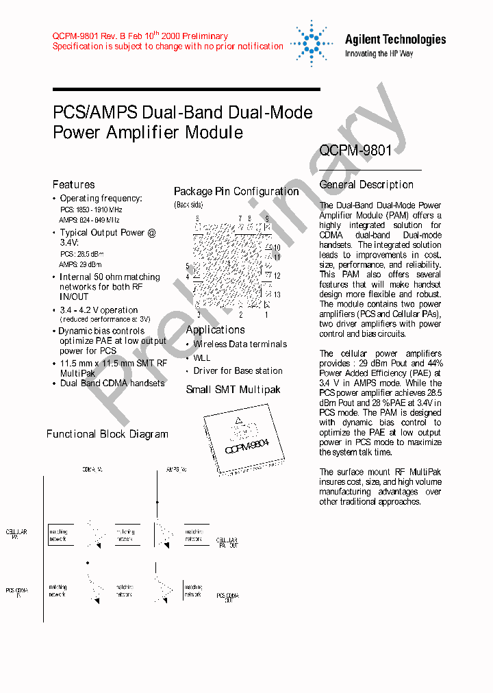 QCPM-9801_443115.PDF Datasheet