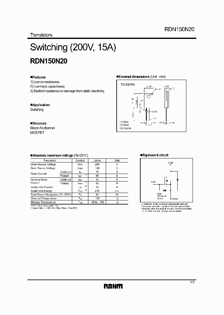 RDN150N20_471295.PDF Datasheet
