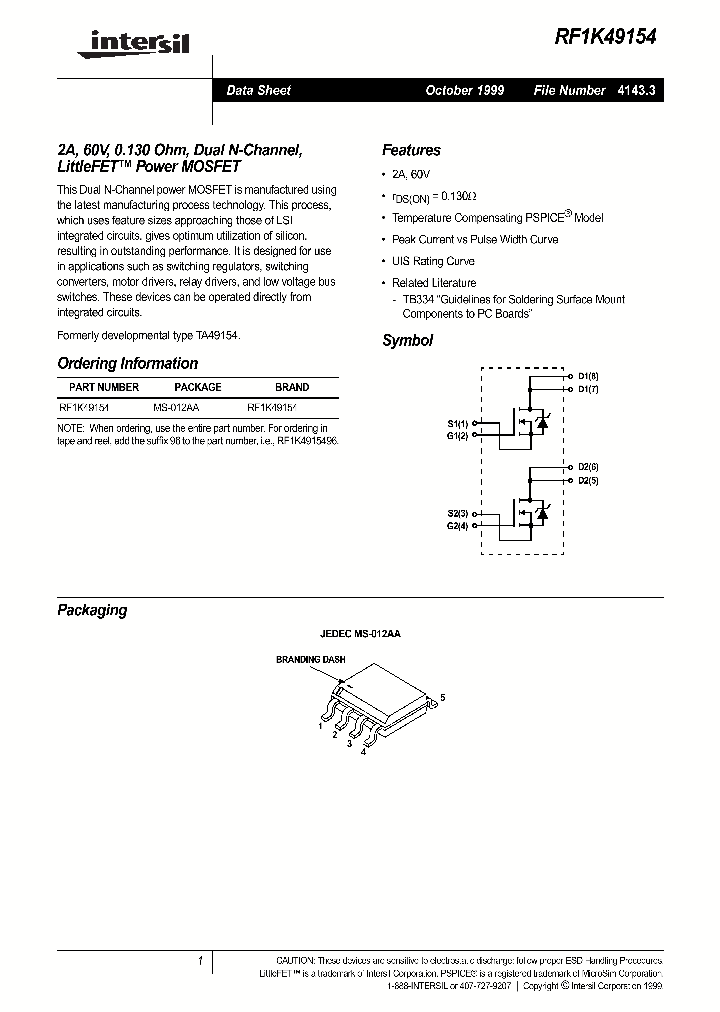 RF1K49154_96938.PDF Datasheet