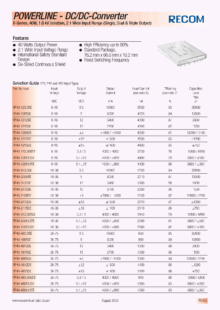 RP40-480512TE_315429.PDF Datasheet