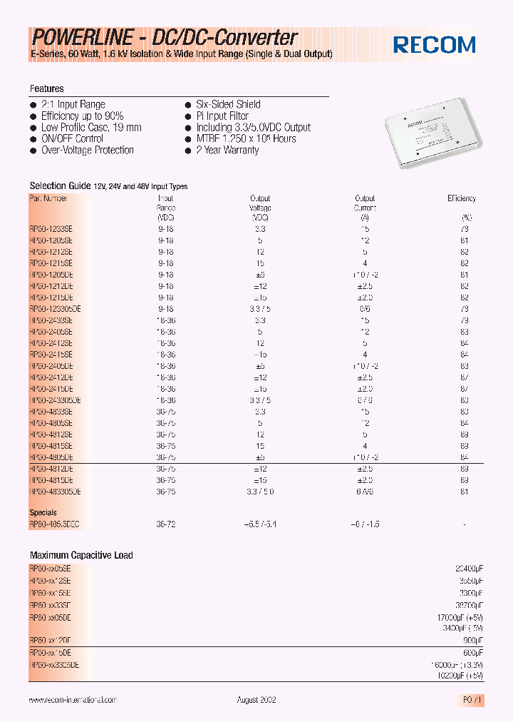 RP60-4805SE_439176.PDF Datasheet