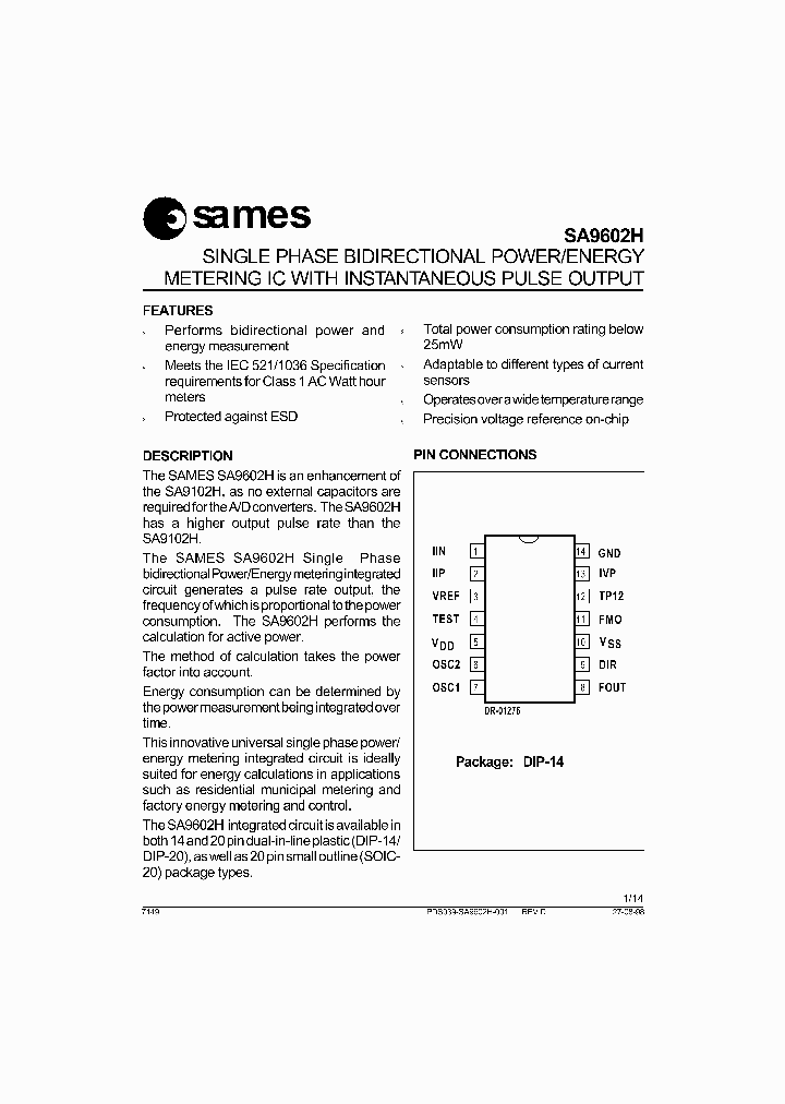 SA9602HSA_479770.PDF Datasheet
