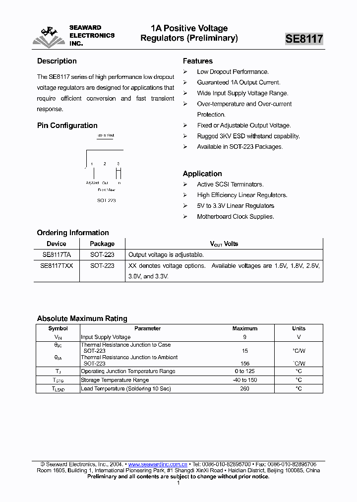 SE8117_281156.PDF Datasheet