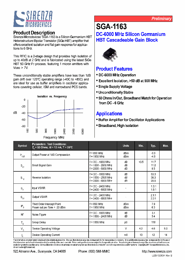 SGA-1163_453687.PDF Datasheet