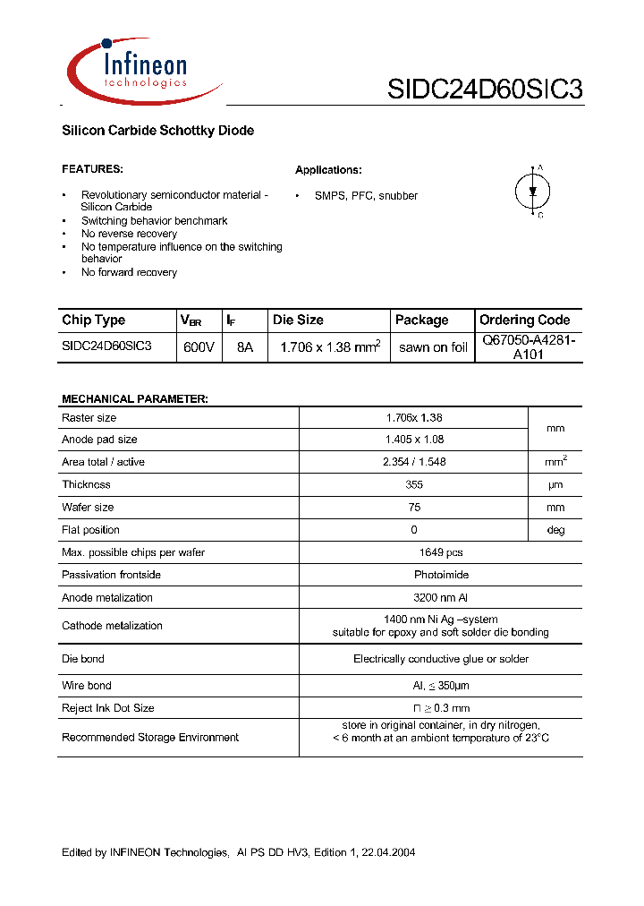 SIDC24D60SIC3_484310.PDF Datasheet