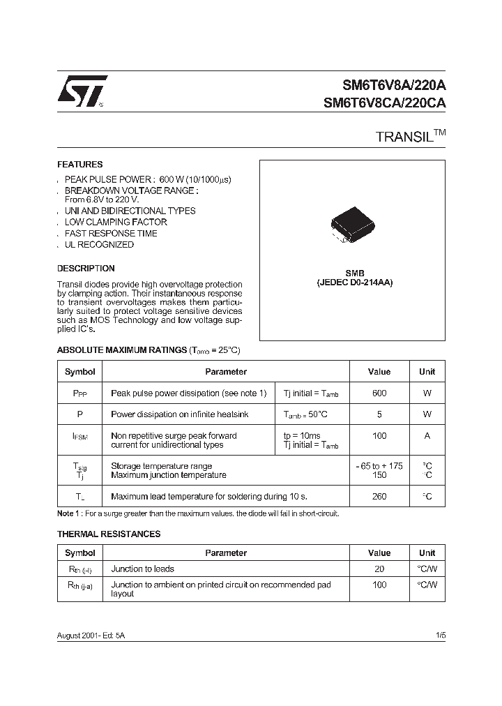 SM6T24A_458859.PDF Datasheet