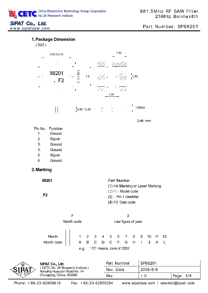 SP88201_483731.PDF Datasheet