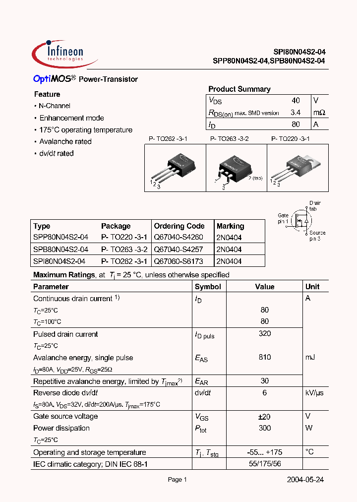 SPI80N04S2-04_480267.PDF Datasheet