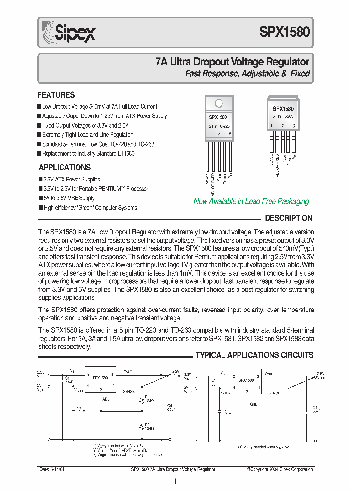SPX1580_132248.PDF Datasheet