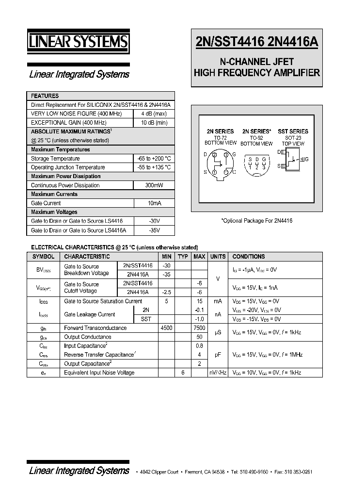 SST4416_169057.PDF Datasheet