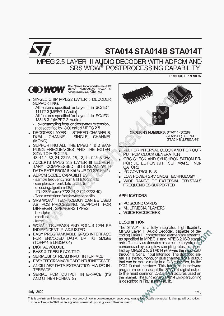 STA014B_443386.PDF Datasheet