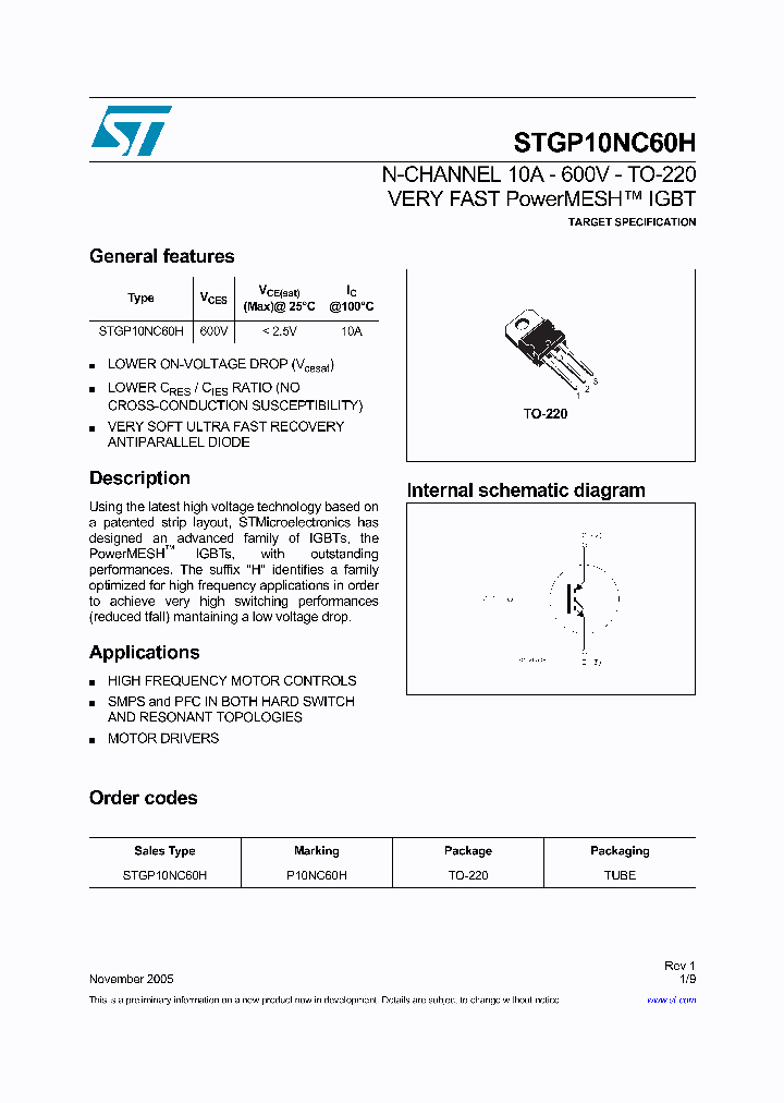STGP10NC60H_437674.PDF Datasheet