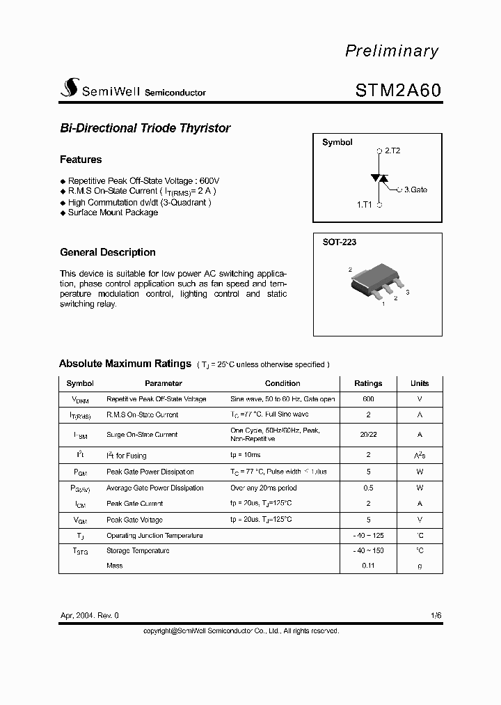 STM2A60_441902.PDF Datasheet