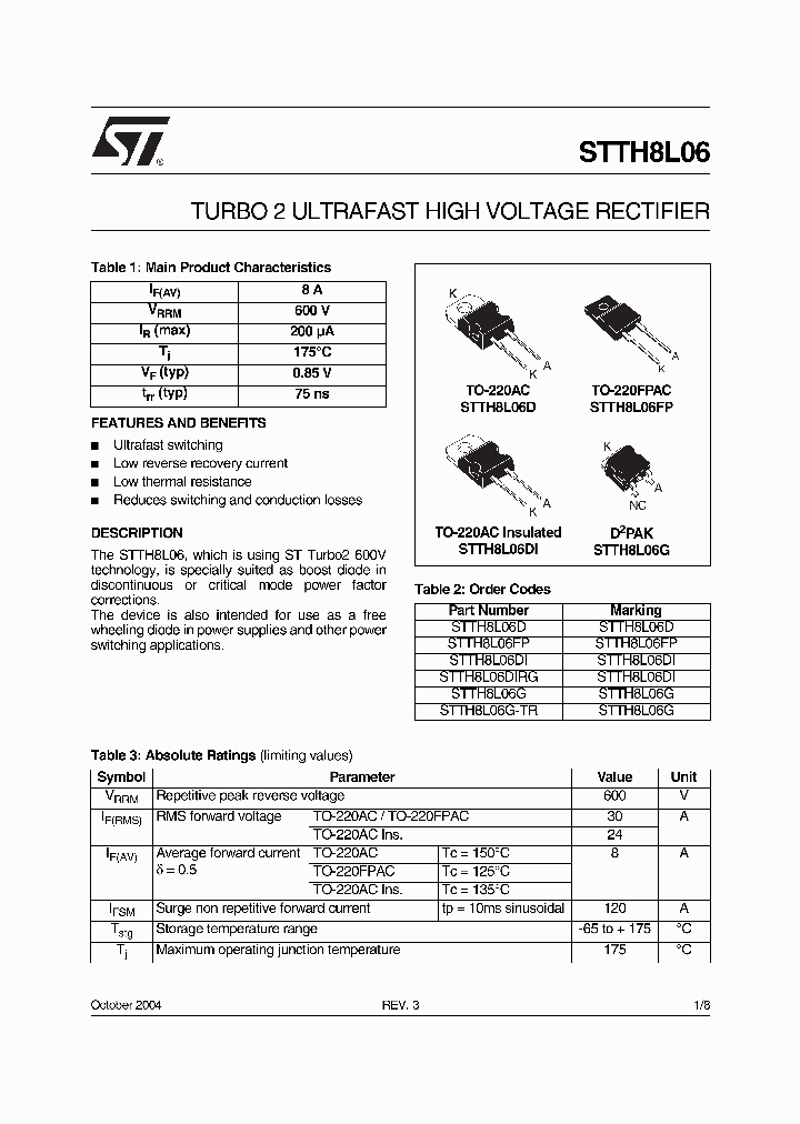 STTH8L06_470650.PDF Datasheet