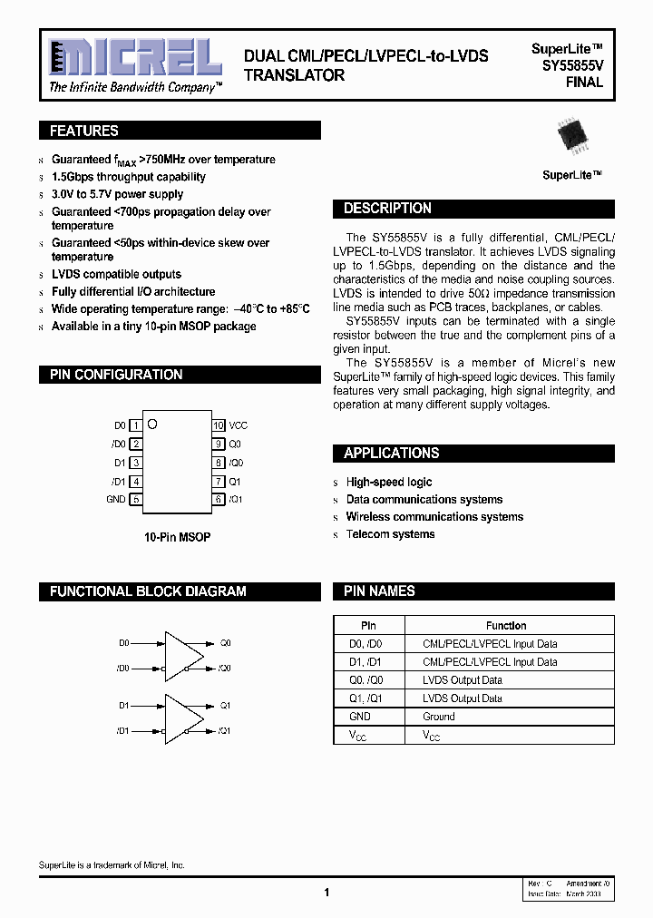 SY55855V_447330.PDF Datasheet
