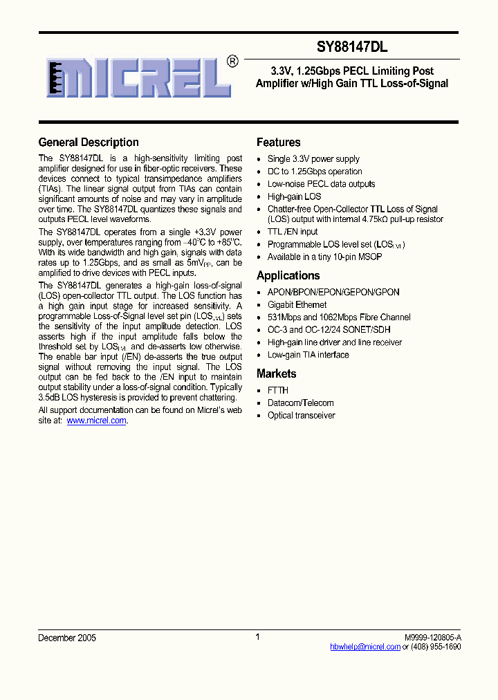 SY88147DL_461782.PDF Datasheet