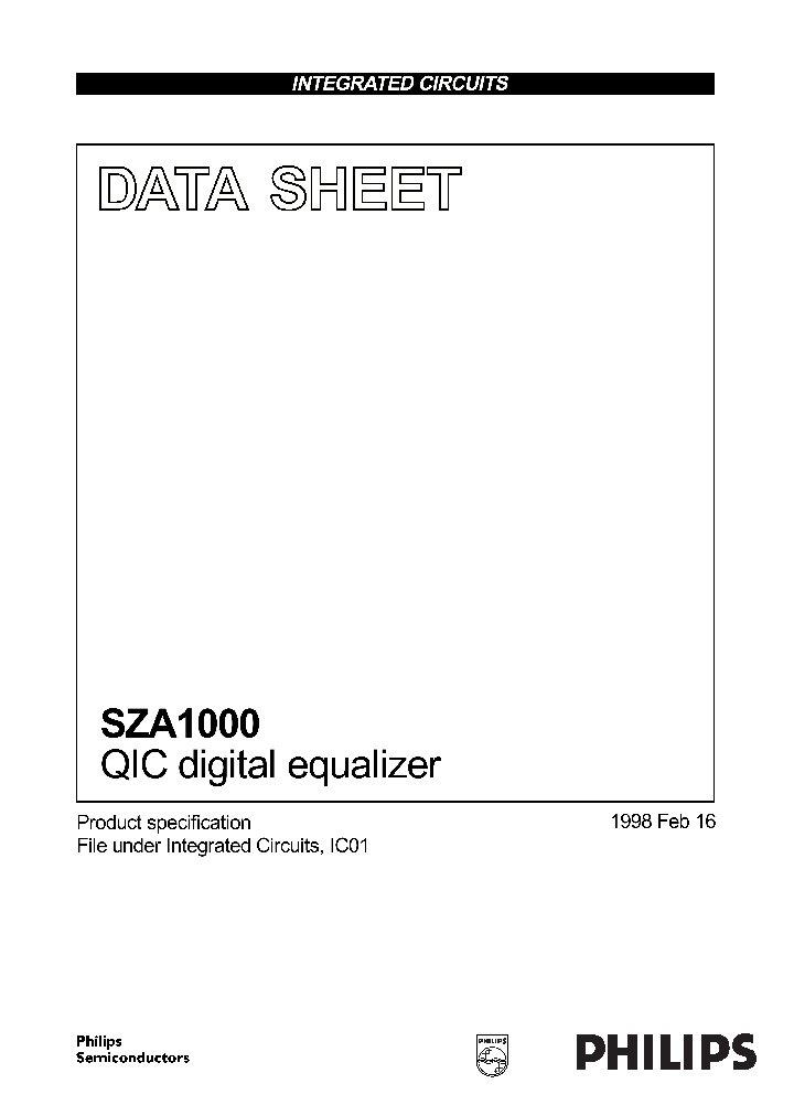 SZA1000H_446503.PDF Datasheet