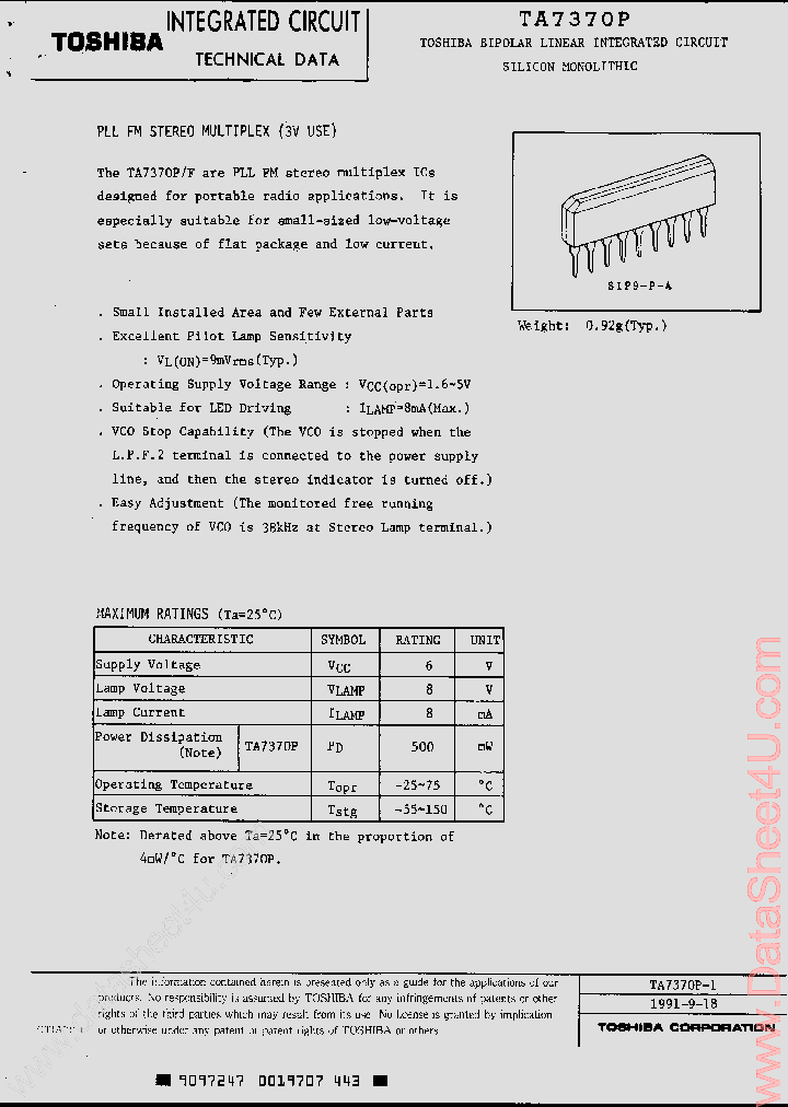TA7370P_475568.PDF Datasheet