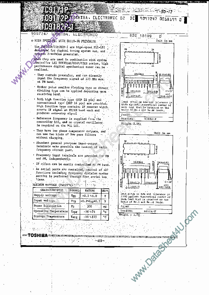 TC9172P_447122.PDF Datasheet