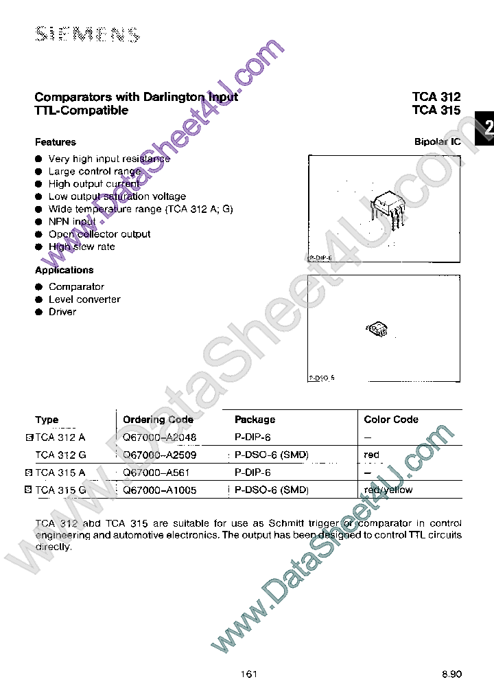 TCA312_483011.PDF Datasheet