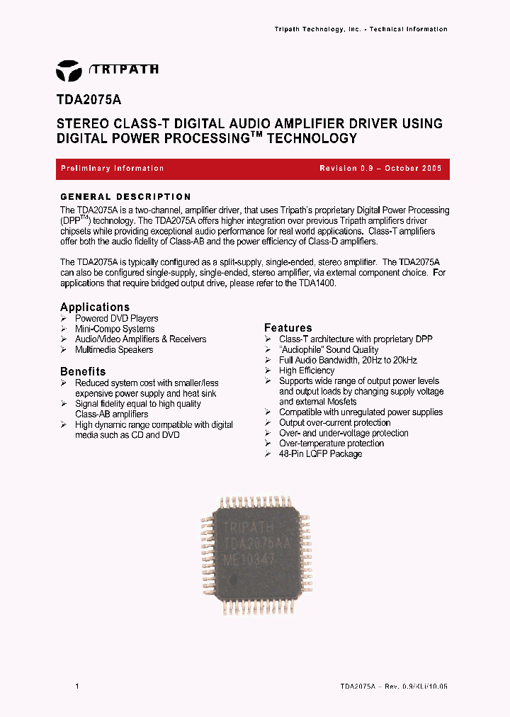 TDA2075A_304978.PDF Datasheet