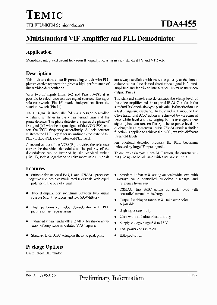 TDA4455_291105.PDF Datasheet