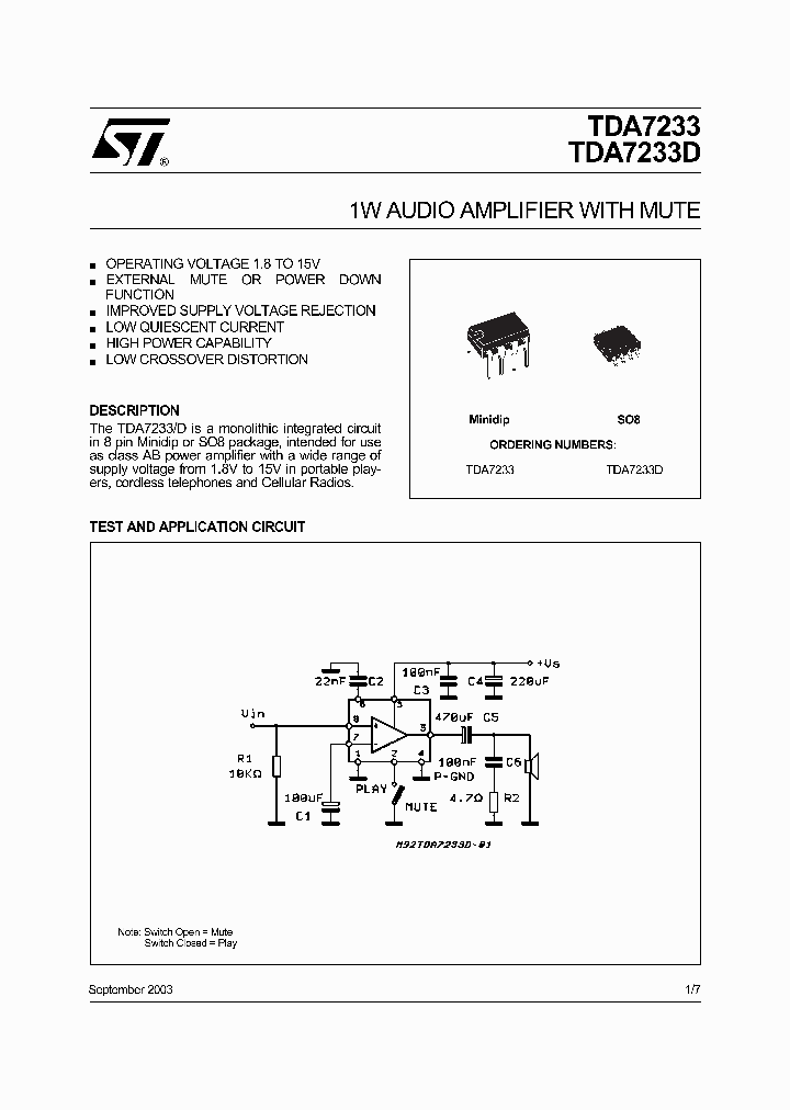 TDA7233D_440651.PDF Datasheet