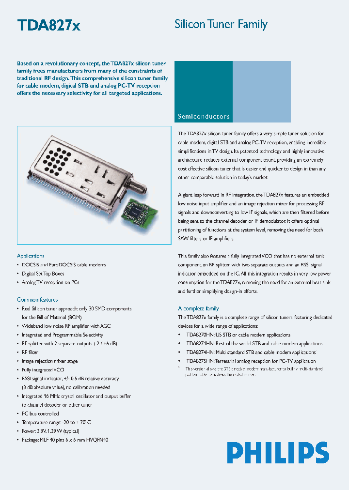 TDA8270HN_473654.PDF Datasheet
