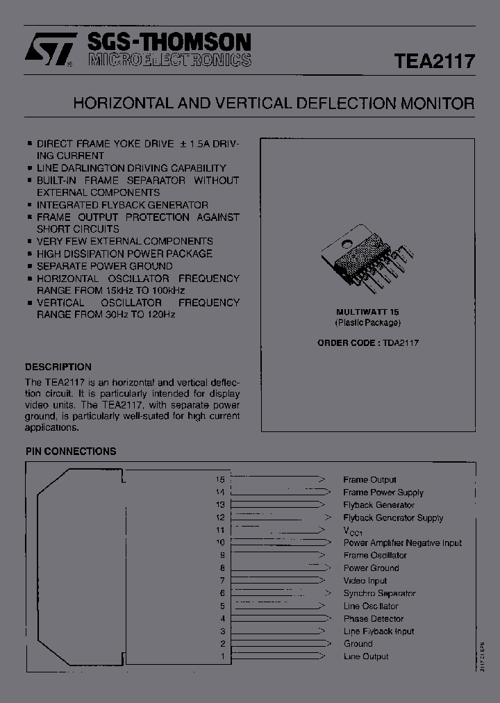 TEA2117_485755.PDF Datasheet