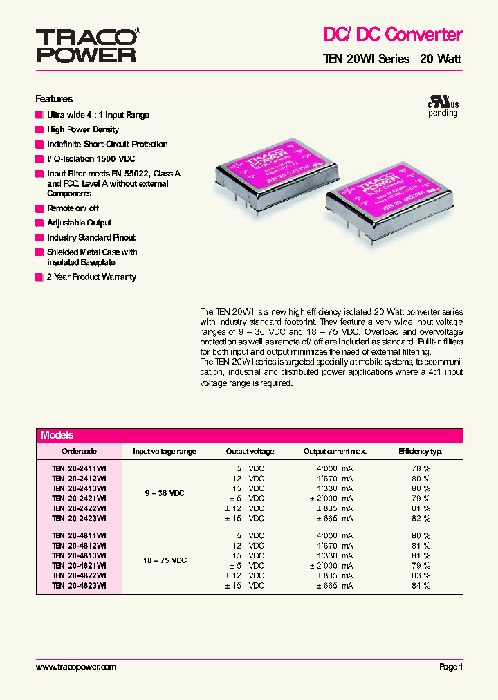 TEN20-4812WI_455149.PDF Datasheet