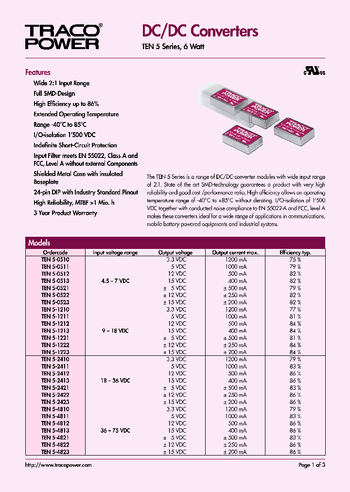 TEN5-1210_437007.PDF Datasheet