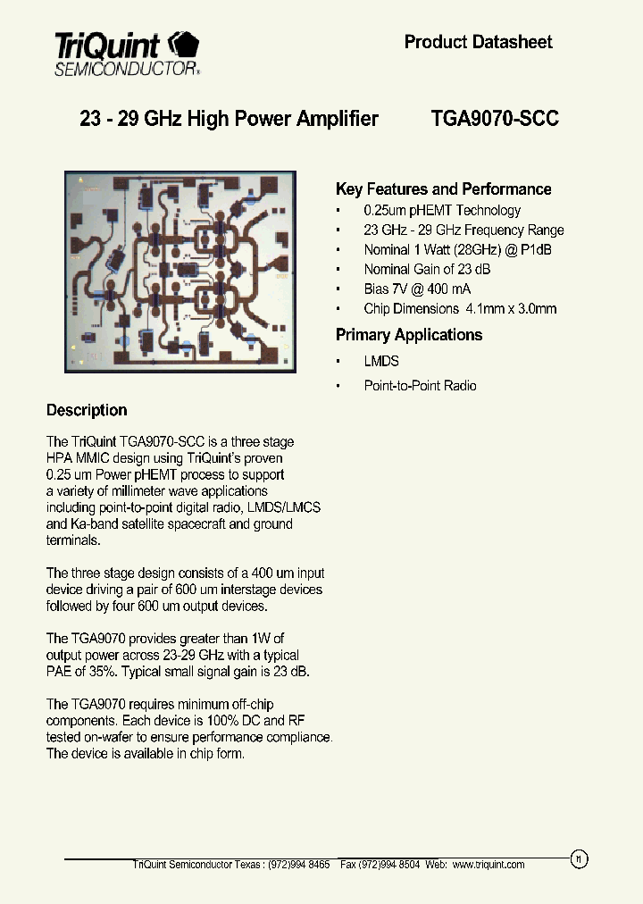 TGA9070_449811.PDF Datasheet