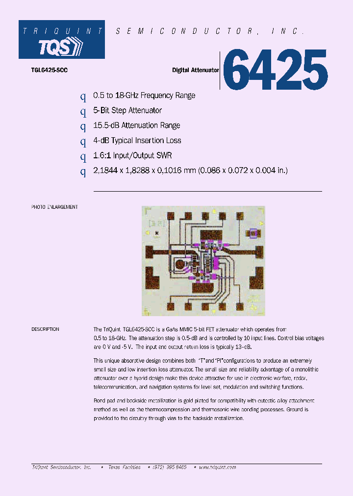 TGL6425_449889.PDF Datasheet