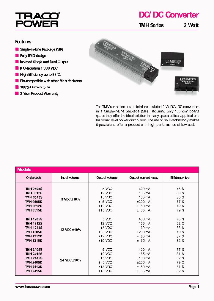 TMH2405S_426806.PDF Datasheet