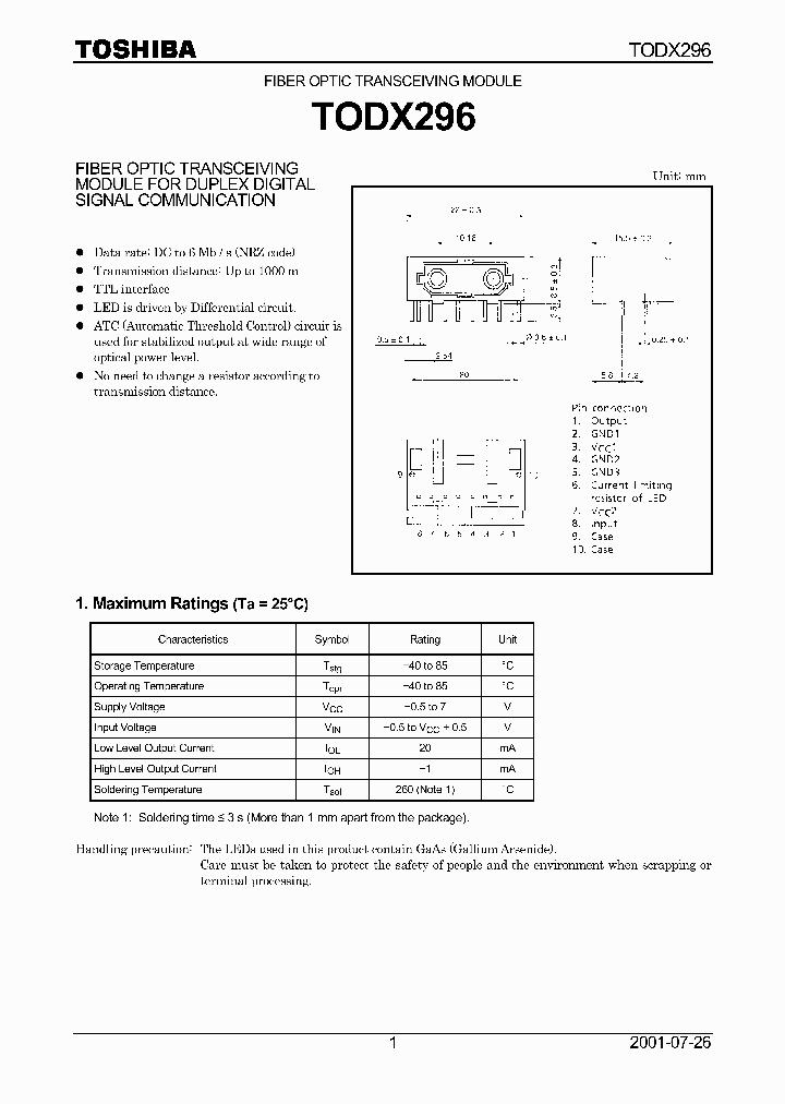 TODX296_438163.PDF Datasheet
