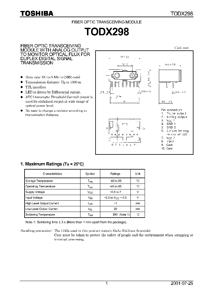 TODX298_438164.PDF Datasheet