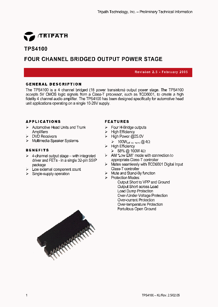 TPS4100_440866.PDF Datasheet