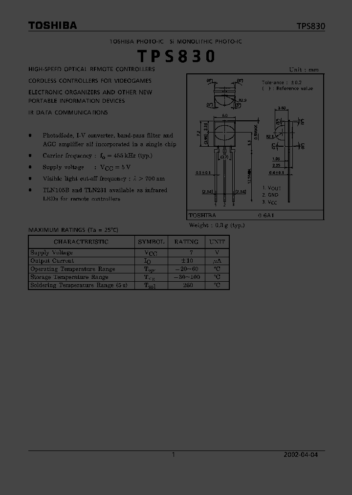 TPS830_470951.PDF Datasheet