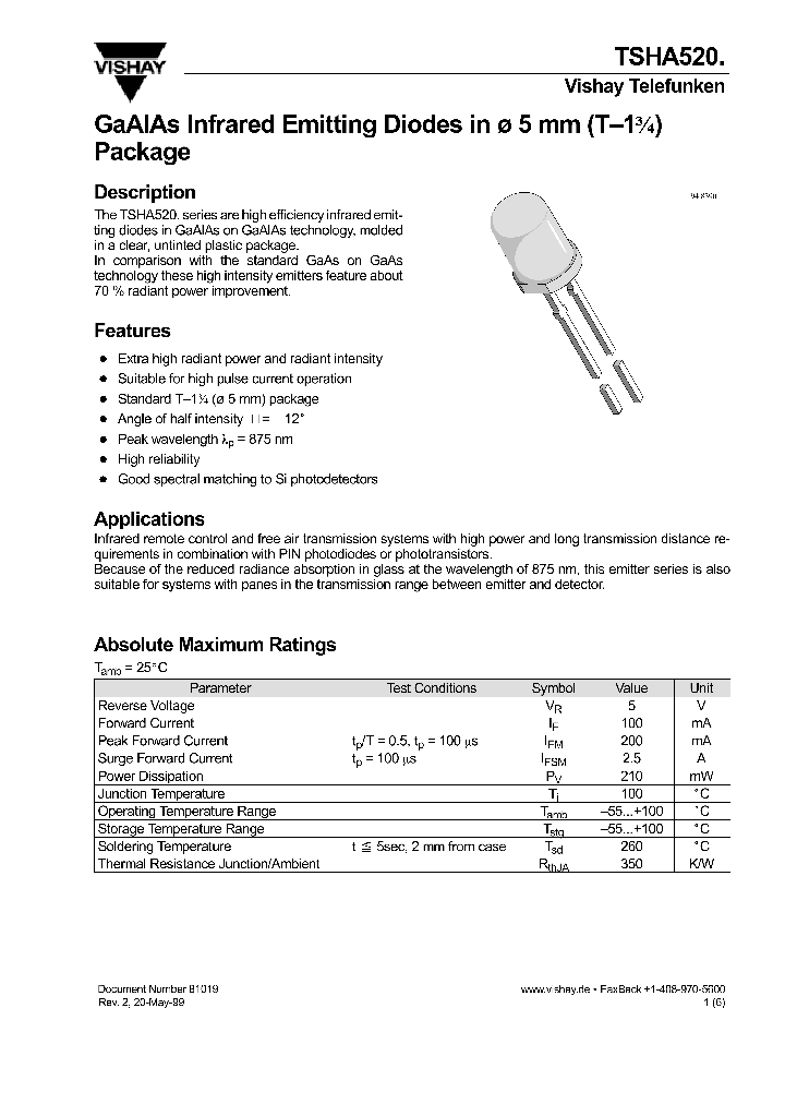 TSHA520_211633.PDF Datasheet