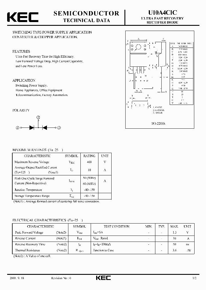 U10A4CIC_468101.PDF Datasheet
