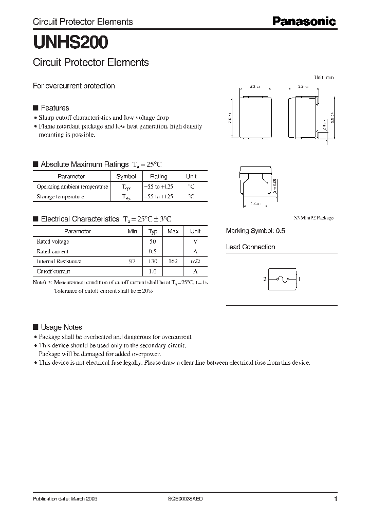UNHS200_450880.PDF Datasheet