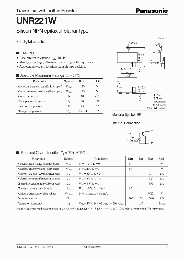 UNR221W_455471.PDF Datasheet