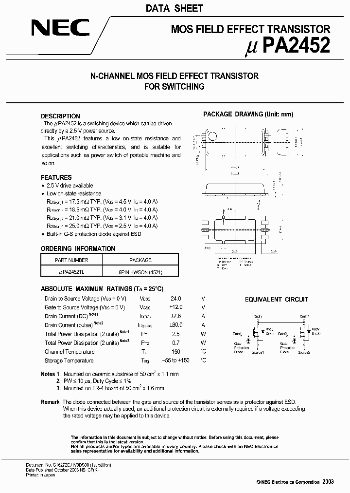 UPA2452_439868.PDF Datasheet