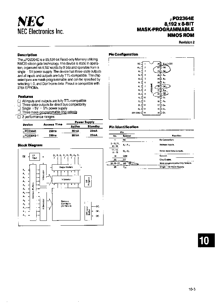 UPD2364E_460870.PDF Datasheet