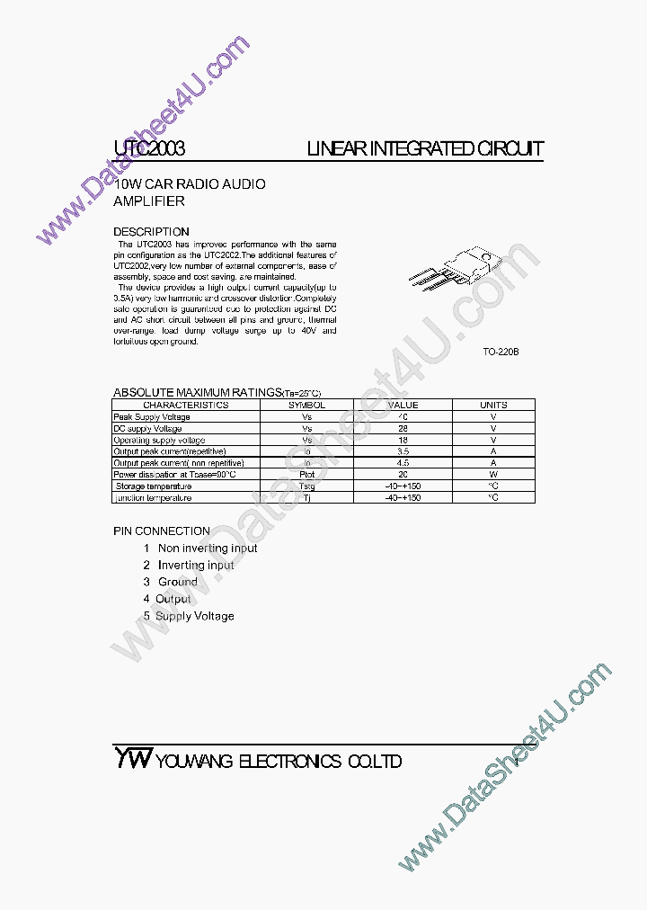 UTC2003_449538.PDF Datasheet