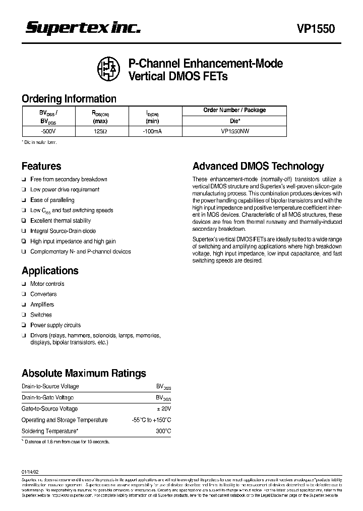 VP1550NW_455933.PDF Datasheet