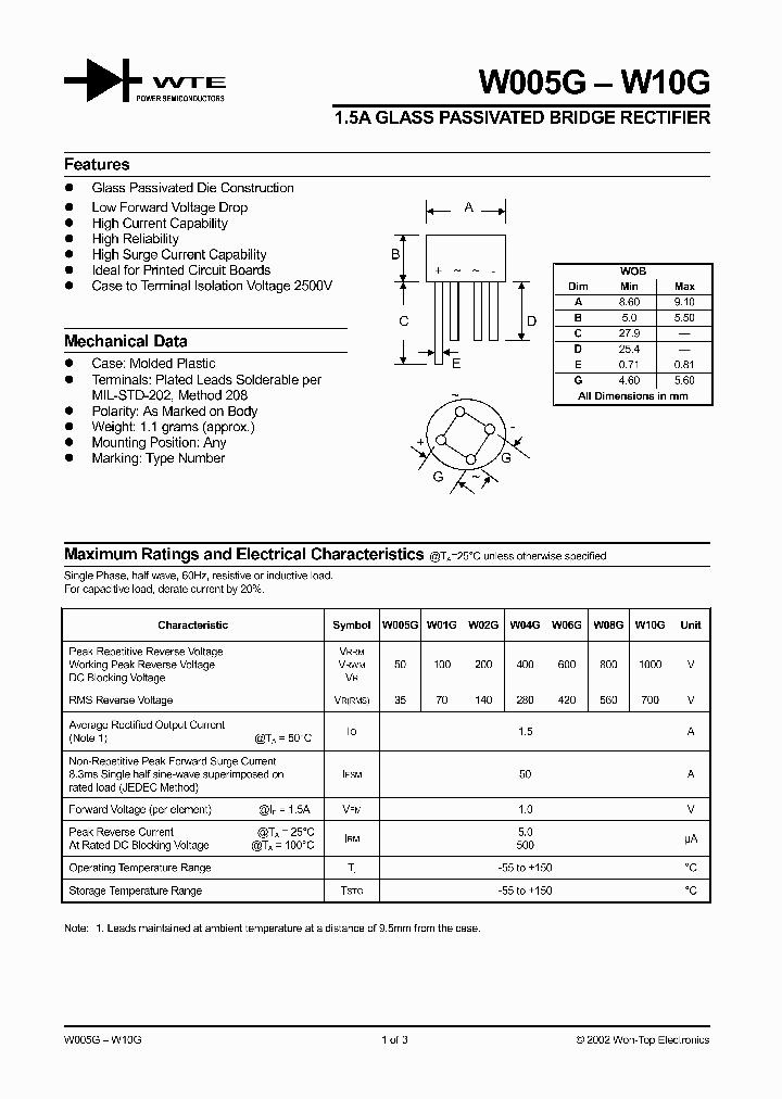 W10G_299956.PDF Datasheet